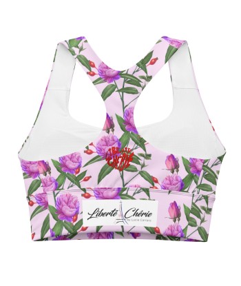 Liberté Chérie™ | Brassière de Sport Féministe Florale Frida Kahlo s'inspire de l'anatomie humaine