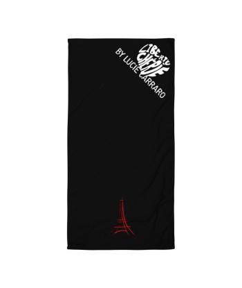 Liberté Chérie™ | Serviette Féministe Mon Coeur Noire et Blanche votre restaurant rapide dans 