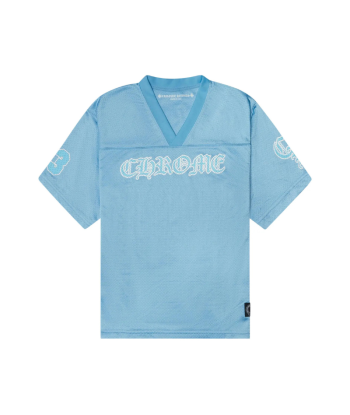 T-shirt Mesh Stadium Jersey 'Light Blue' | Chrome Hearts Venez découvrir notre 