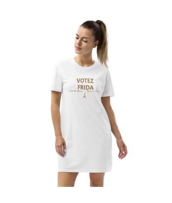 Liberté Chérie™ | Robe T-Shirt Féministe Brodée Votez Frida Comparez et commandez 