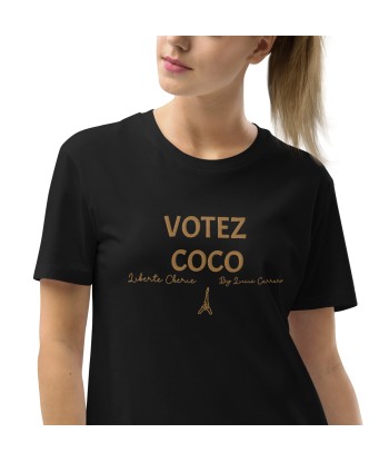 Liberté Chérie™ | Robe T-Shirt Féministe Brodée Votez Coco de technologie