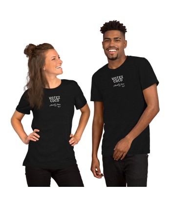 Liberté Chérie™ | T-shirt Féministe Brodé Unisexe Votez Coco Le MVP de beaucoup