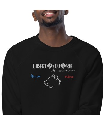 Liberté Chérie™ | Sweat Féministe Bio Raglan Être Soi-Même Ours l'achat 