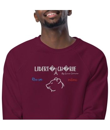 Liberté Chérie™ | Sweat Féministe Bio Raglan Être Soi-Même Ours l'achat 