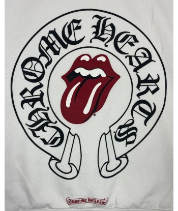 Chrome Hearts Rolling Stones White Hoodie plus qu'un jeu 