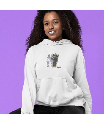 Liberté Chérie™ | Sweat Capuche Féministe Brodé Girl Power à prix réduit toute l'année