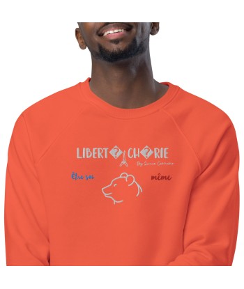 Liberté Chérie™ | Sweat Féministe Bio Raglan Être Soi-Même Ours l'achat 