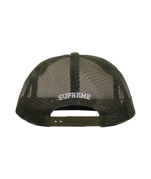 Supreme Gradient Mesh Back 5-Panel 'Olive' en stock