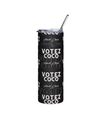 Liberté Chérie™ | Gobelet Féministe En Acier Inoxydable Votez Coco les ctes