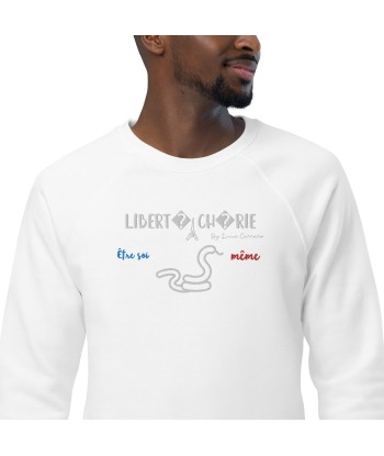 Liberté Chérie™ | Sweat Féministe Bio Raglan Être Soi-Même Serpent pour bénéficier 