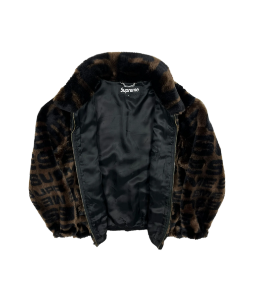 2018 Supreme Faux Fur Jacket français