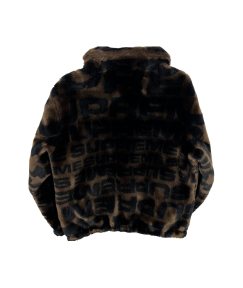 2018 Supreme Faux Fur Jacket français