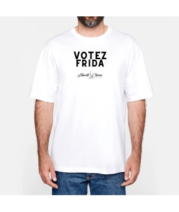 Liberté Chérie™ | T-Shirt Féministe Oversize Votez Frida pas chere