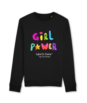 Liberté Chérie™ | Sweat Féministe Bio Girl Power Graphique de France