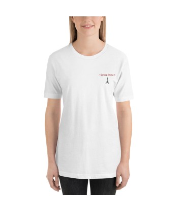 Liberté Chérie™ | T-shirt Féministe Engagé Brodé Je Suis Simone paiement sécurisé