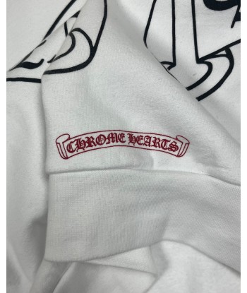 Chrome Hearts Rolling Stones White Hoodie plus qu'un jeu 