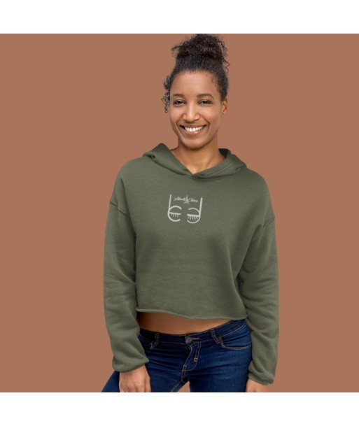 Liberté Chérie™ | Sweat-Shirt Crop-Top Féministe Lc By Lc de pas cher