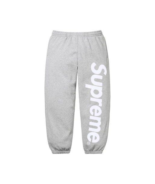 SUPREME Satin Appliqué Sweatpant Gris prix