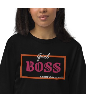 Liberté Chérie™ | Sweat Féministe Brodé Girl Boss plus qu'un jeu 