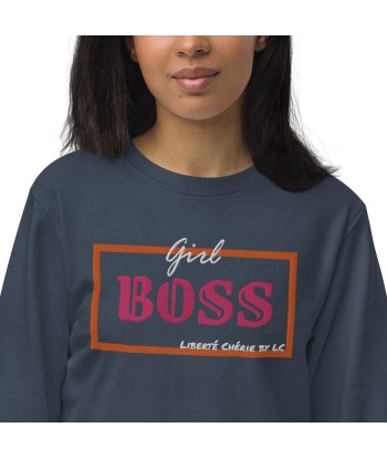 Liberté Chérie™ | Sweat Féministe Brodé Girl Boss plus qu'un jeu 