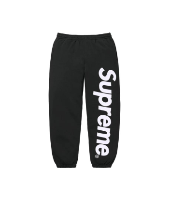 SUPREME Satin Appliqué Sweatpant Noir Comment ça marche