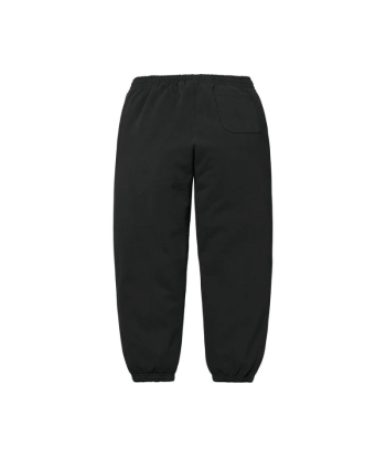 SUPREME Satin Appliqué Sweatpant Noir Comment ça marche