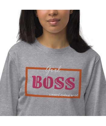 Liberté Chérie™ | Sweat Féministe Brodé Girl Boss plus qu'un jeu 