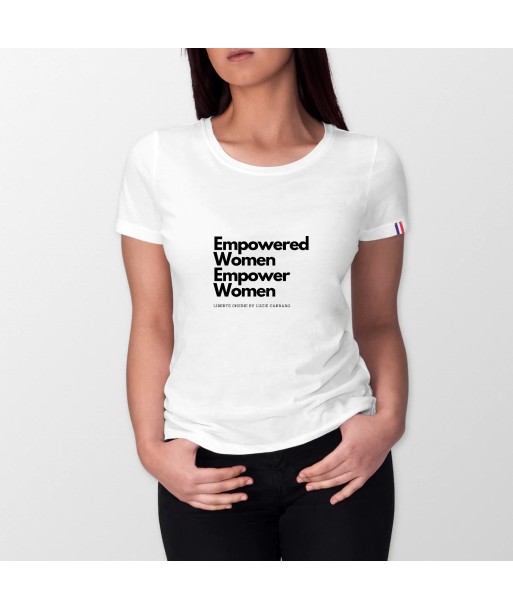 Liberté Chérie™ | T-Shirt Féministe Bio Empowered Women Empower Women des créatures d'habitude