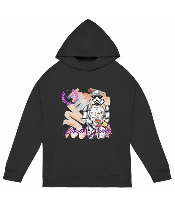 Liberté Chérie™ | Sweat A Capuche Féministe Oversize Storm Purple Véritable concentré