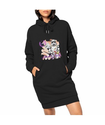 Liberté Chérie™ | Robe Sweat Féministe Design Storm Purple acheter