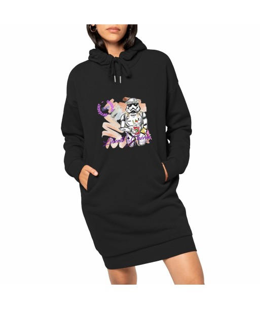 Liberté Chérie™ | Robe Sweat Féministe Design Storm Purple acheter