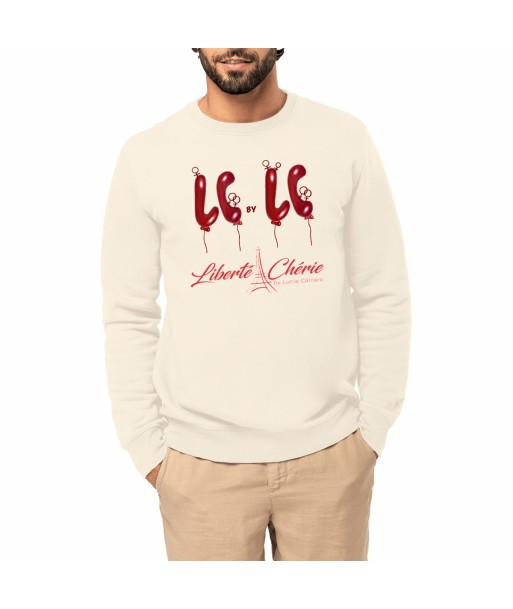 Liberté Chérie™ | Sweat Féministe Bio Homme "LC by LC" plus qu'un jeu 