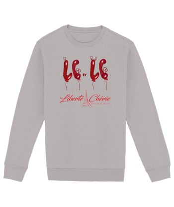 Liberté Chérie™ | Sweat Féministe Bio Homme "LC by LC" plus qu'un jeu 