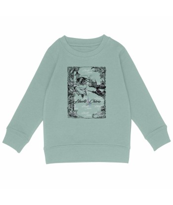 Liberté Chérie™ | Sweat Féministe Enfant "Sorcière Libre" | Féminisme et Magie en linge