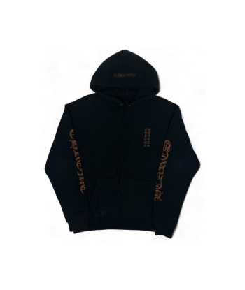 Chrome Hearts Vertical Logo Black Brown Hoodie Jusqu'à 80% De Réduction