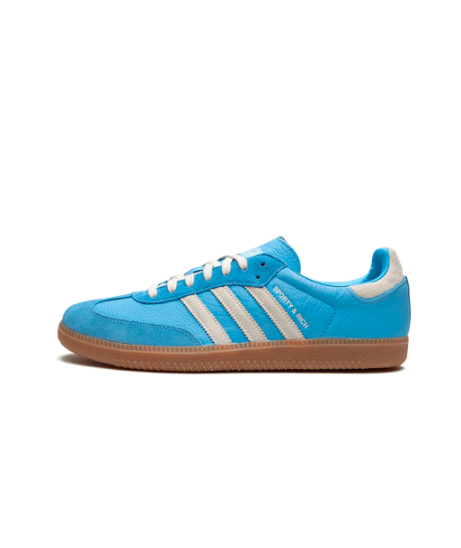 Adidas Samba OG Sporty & Rich Blue Grey basket pas cher