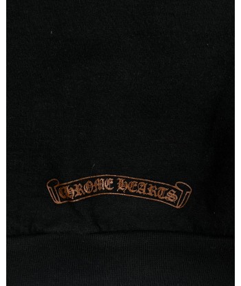 Chrome Hearts Vertical Logo Black Brown Hoodie Jusqu'à 80% De Réduction