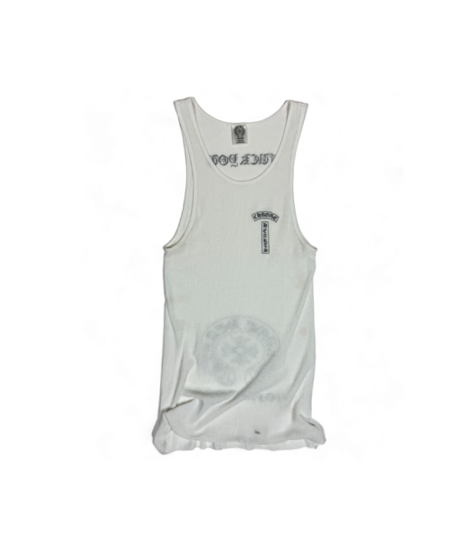 Chrome Hearts White Hong Kong Tank Top l'achat 