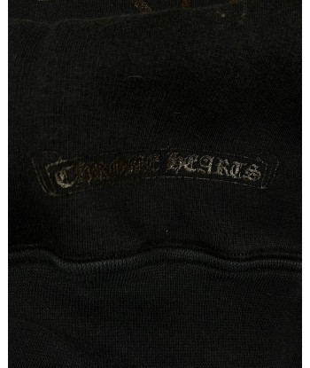 Chrome Hearts Navy Cross Logo Thermal Hoodie 2023