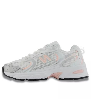 New Balance 530 White Silver Pink en stock