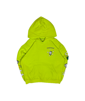 Chrome Hearts Matty Boy Lime Green Link Hoodie Toutes les collections ici