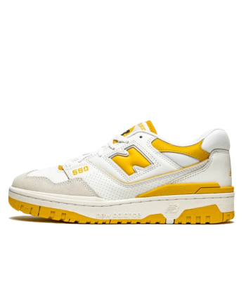 New Balance 550 Sea Salt Varsity Gold de la marque