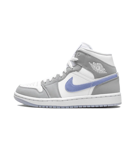 Air Jordan 1 Mid Wolf Grey livraison gratuite