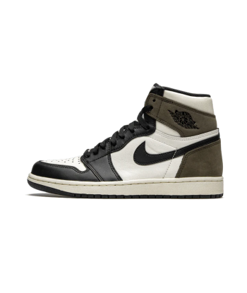 Air Jordan 1 Retro High Dark Mocha brillant des détails fins