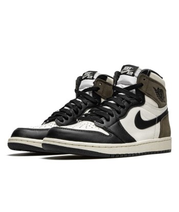 Air Jordan 1 Retro High Dark Mocha brillant des détails fins