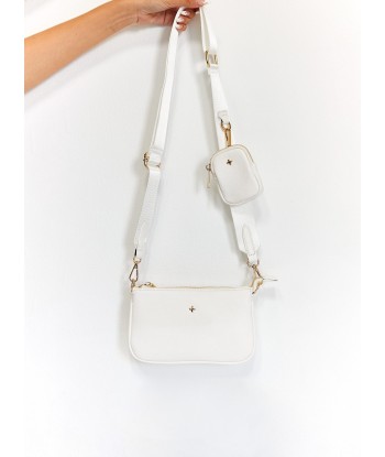 Peta & Jain Phoenix Bag White Pebble hantent personnes