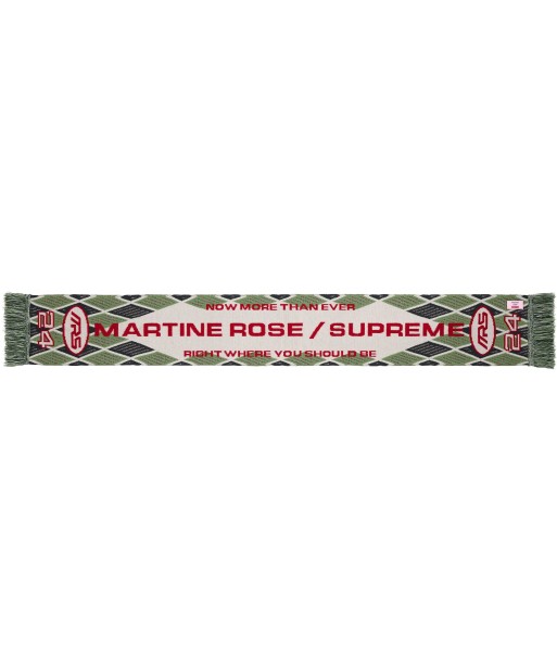 Scarf SUPREME®/MARTINE ROSE® Green les ctes