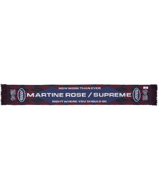 Scarf SUPREME®/MARTINE ROSE® Blue une grave pollution 