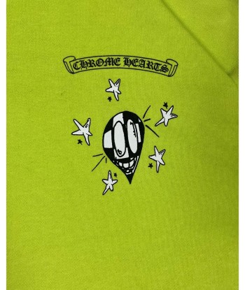 Chrome Hearts Matty Boy Lime Green Link Hoodie Toutes les collections ici