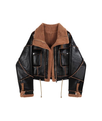 Veste de moto en laine d'agneau Toutes les collections ici